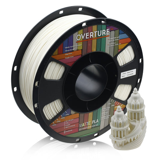 Overture Matte PLA Filament 1.75mm