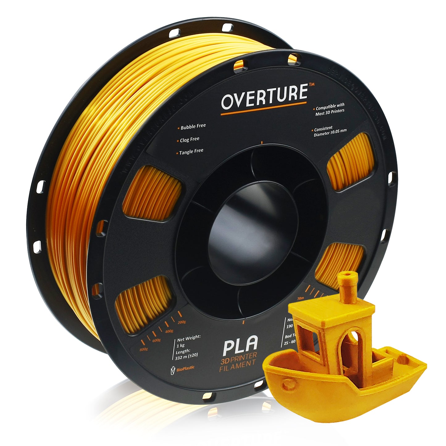 PLA Plus 3D Printer Filament 1.75mm Overture3D – Overture 3D