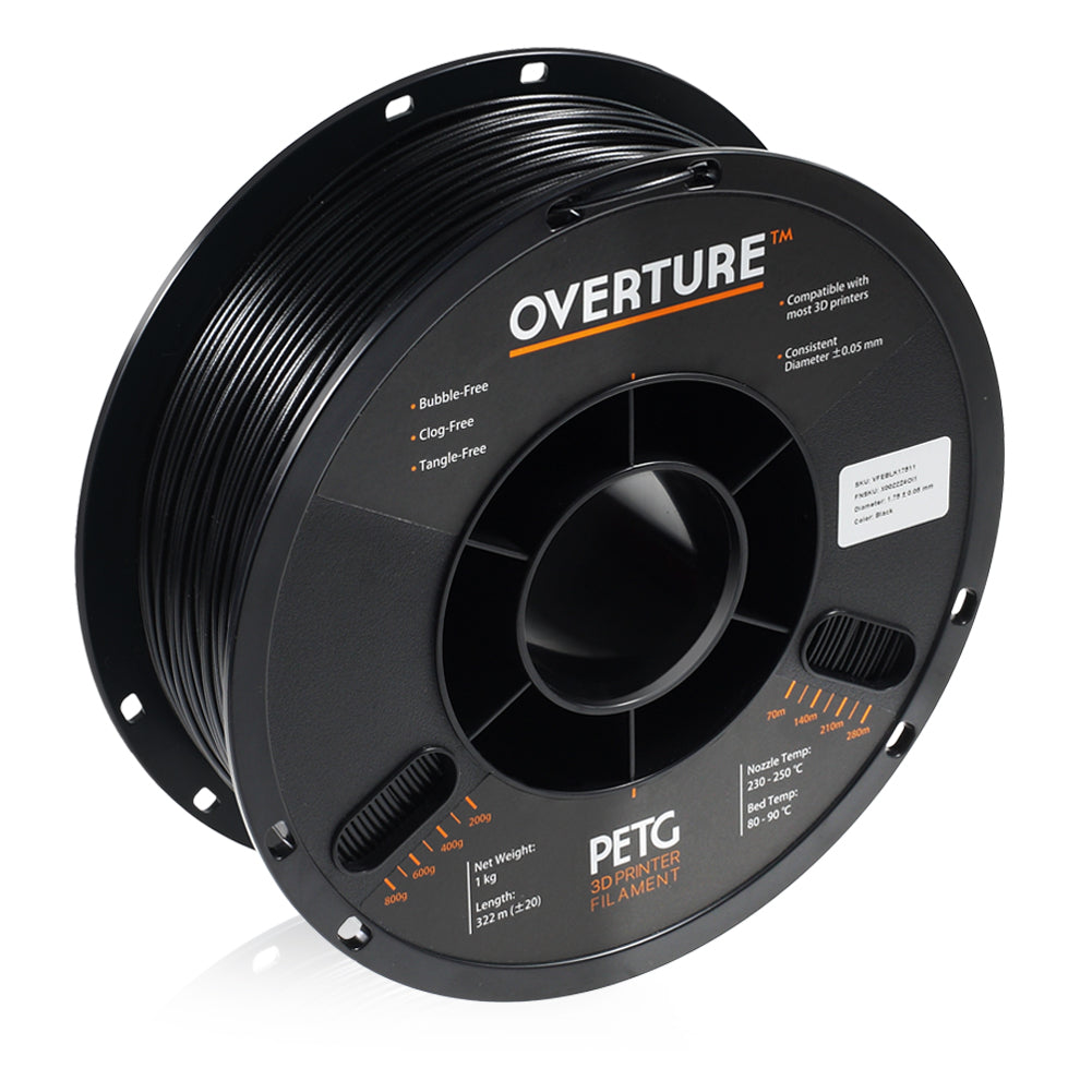 Overture PETG Filament 1.75mm