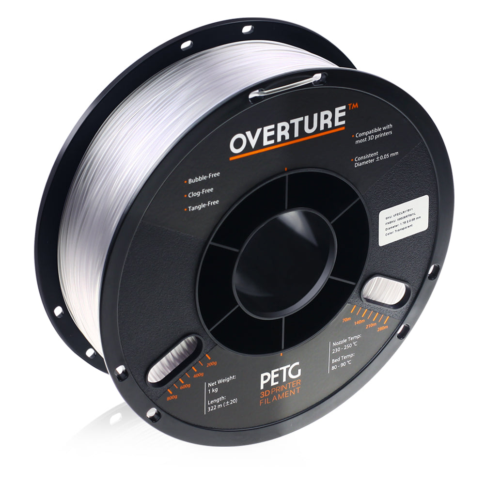 Overture PETG Filament 1.75mm