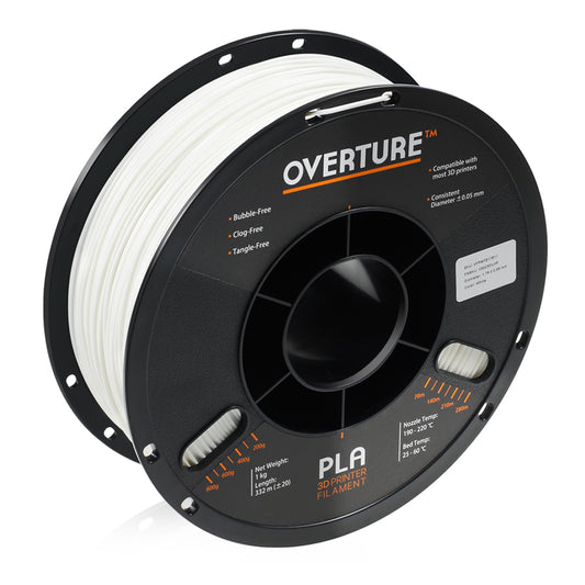 Overture PLA Filament 1.75mm