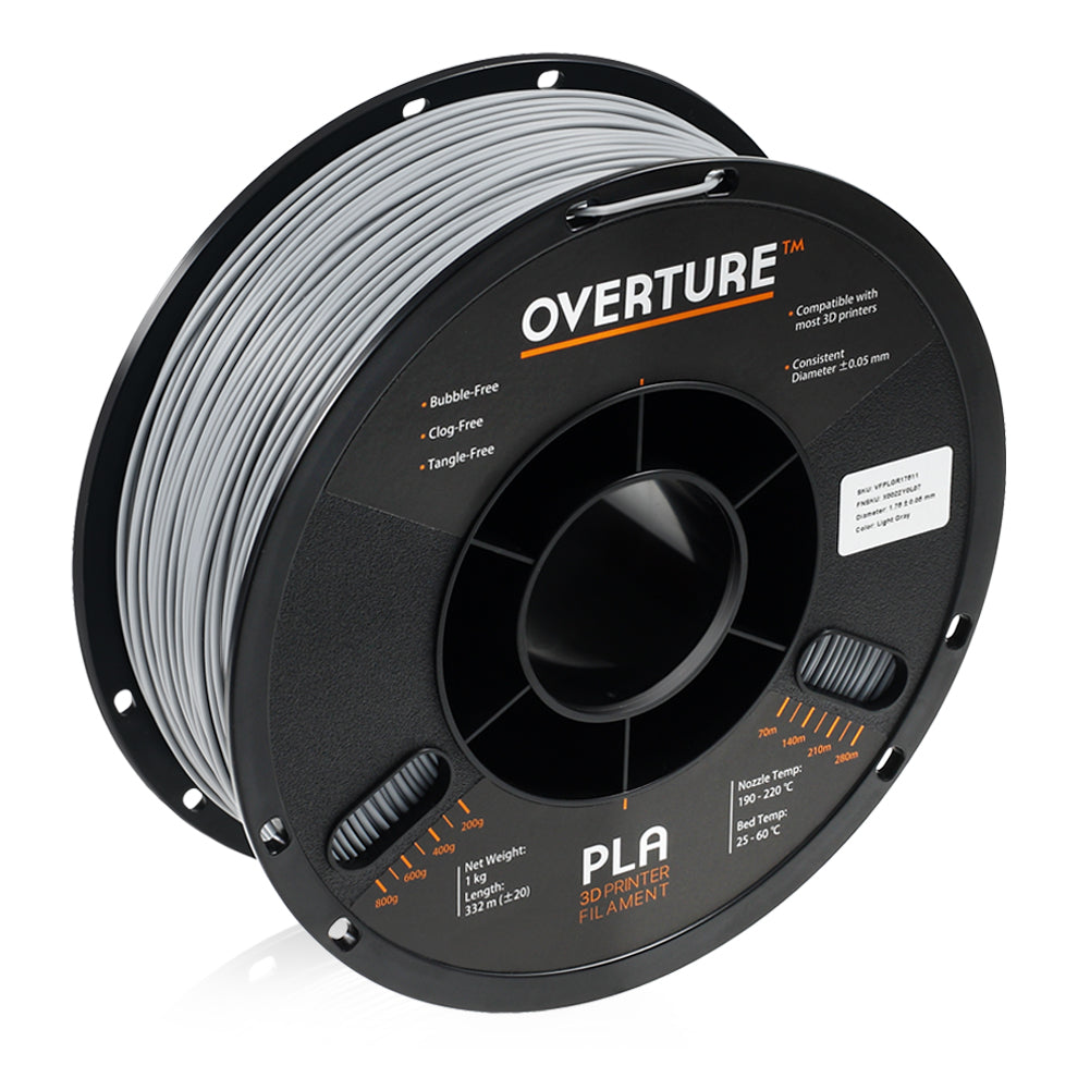 Overture PLA Filament 1.75mm