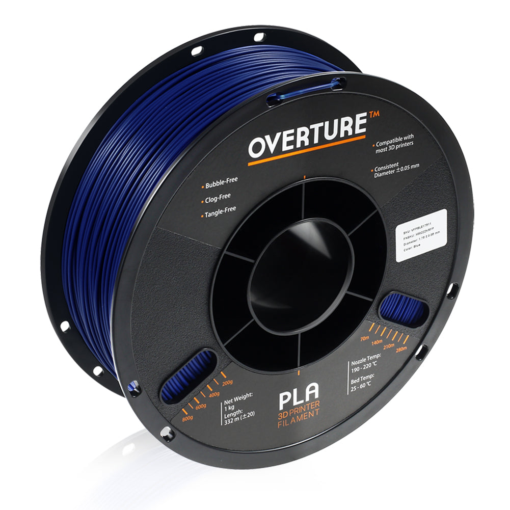 Overture PLA Filament 1.75mm